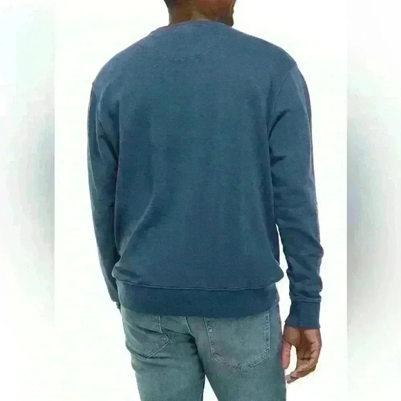 Crown & Ivy Men’s Blue Pullover Crew Light Sweater size Medium - Picture 2 of 8